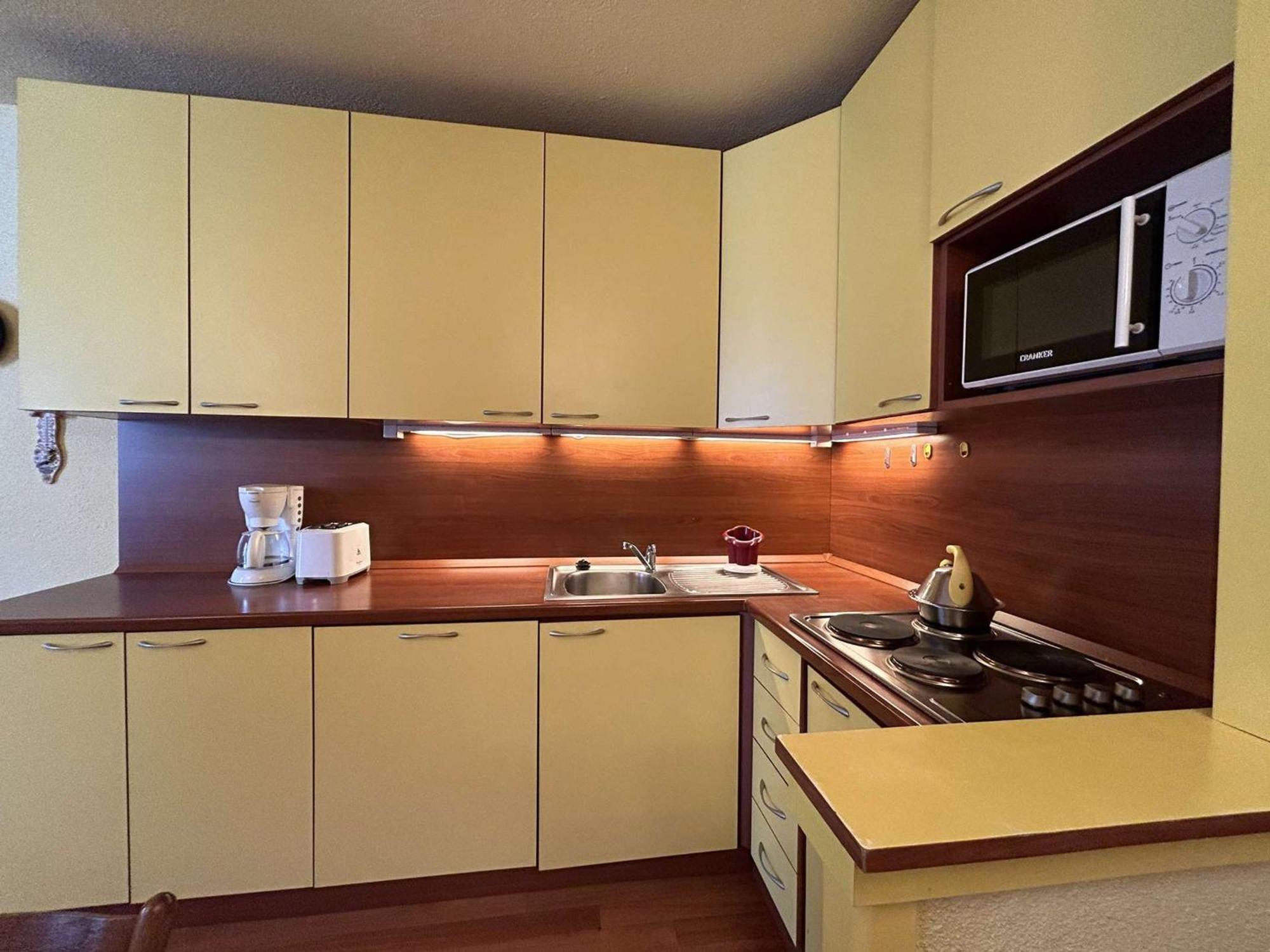 Appartement Skis Aux Pieds, 6 Pers Avec Parking, Montgenevre - Fr-1-330D-7 Buitenkant foto